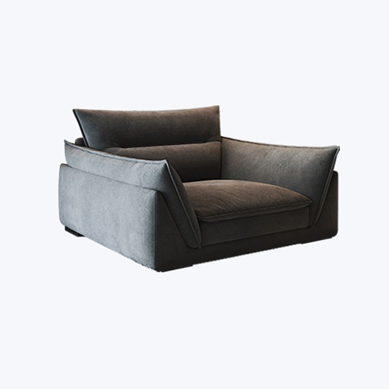 Cuscino da soggiorno stazionario cuscinetto cuscini di divano grigio scuro