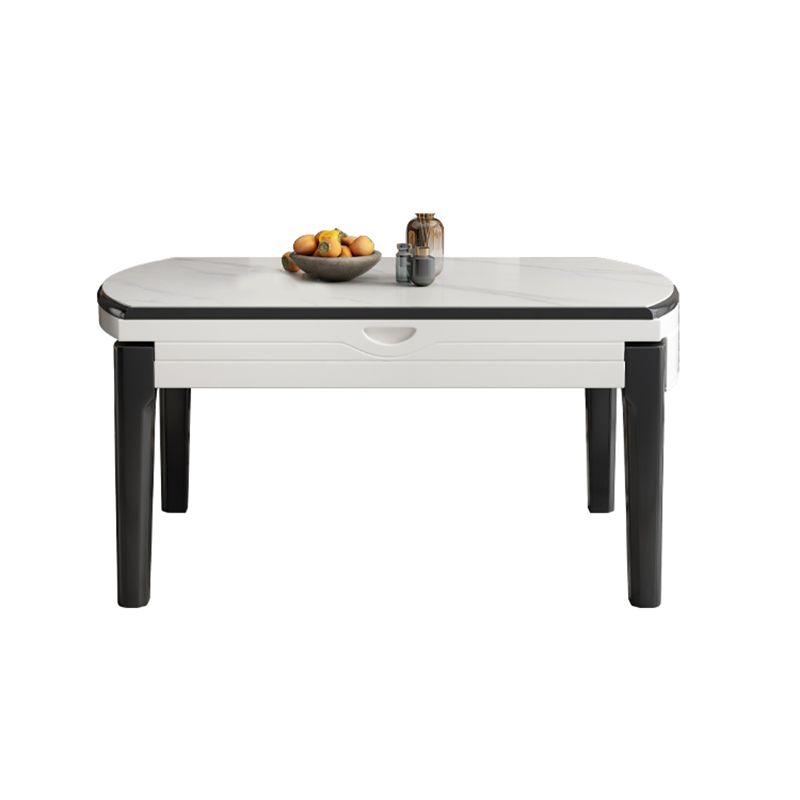 Muebles de piedra de estilo moderno 1/7 piezas de mesa redonda con silla sin brazo