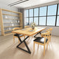 Industrial Pine Dining Room Set 1/4/5 Pieces Rectangle Dining Table Set Clearhalo 'Dining Room Sets' 'Dining Tables & Seating' 'dining_room_set' 'furn' 'furn_dining_room_set' 'Furniture' 'Kitchen & Dining Furniture' 1200x1200_0c72c689-e6ae-4ebd-8b8b-b6a16a06e04b