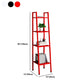 Ladder Metal Bookshelf Modern Bookcase with Rectangular Shelves