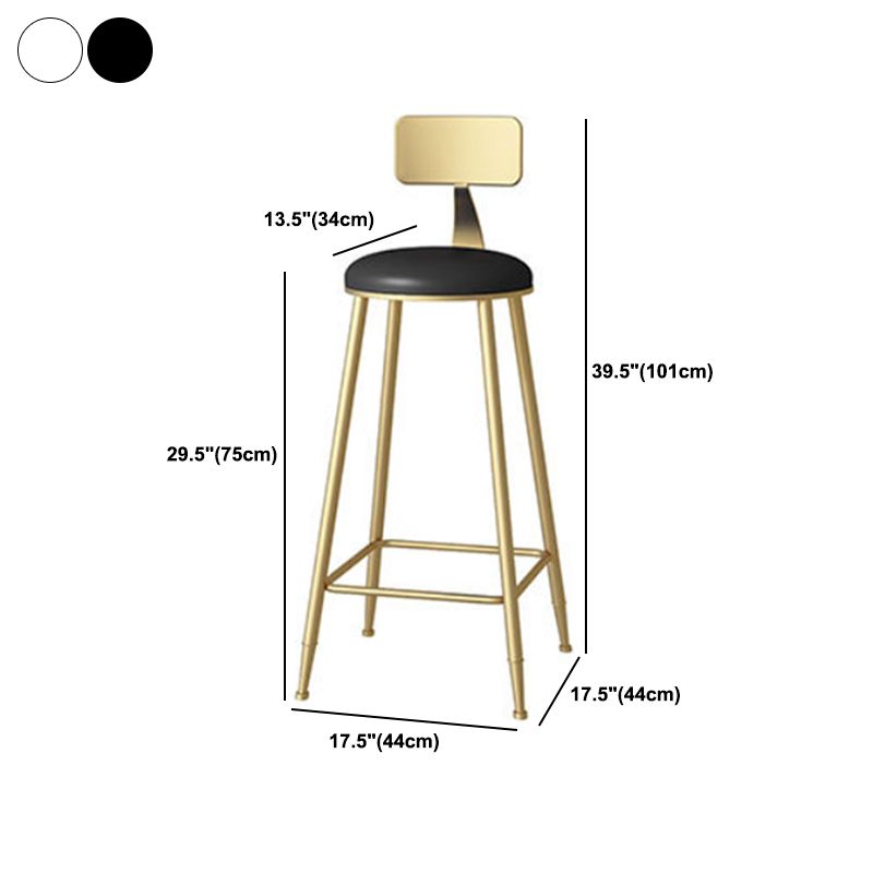 Glam 1/3/5 stuks staaftafel set rond stenen aanrecht met hoge ontlasting voor café