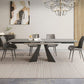 Rectangle Traditional Luxury Dining Table Sintered Stone Table with Double Pedestal Clearhalo ' dining_table' 'Dining Tables & Seating' 'Dining Tables' 'furn' 'furn_dining_table' 'Furniture' 'furniture_dining_table' 'Kitchen & Dining Furniture' 'kitchen&dining_furn' 'kitchen' 'kitchen_dining_table' 1200x1200_0c745955-a920-4130-9c17-91b20fe0a4e5