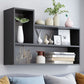 Modern Engineered Wood Bookcase, Geometric Bookshelf for Any Room Clearhalo 'Bookcases' 'furn' 'furn_bookcases' 'Furniture' 'Office Furniture' 1200x1200_0c7470c0-ab9e-4c1d-a784-c4bb5b049765
