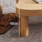 Tavolino da caffè geometrico a 3 gambe Tavolino da cocktail singolo scandinavo