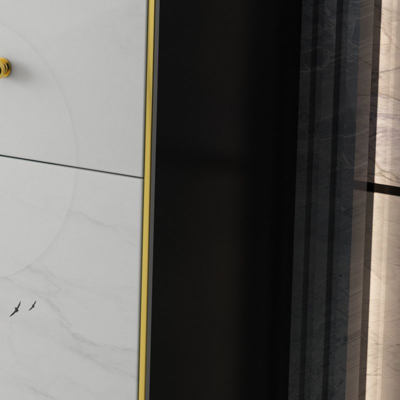 Glam Sideboard Cabinet Stone Sideboard with Drawers for Living Room Clearhalo 'buffet_sideboard' 'Buffets & Sideboards' 'furn' 'furn_buffet_sideboard' 'Furniture' 'Kitchen & Dining Furniture' 1200x1200_0c754af2-b6d3-49c9-bfb9-d220fac3aa37