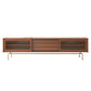 Scandinavian TV Stand Console Solid Wood TV Console for Living Room Clearhalo 'furn' 'furn_tv_stands_entertainment_centers' 'Furniture' 'Living Room Furniture' 'TV Stands & Entertainment Centers' 'TV Stands & Media Storage Furniture' 'tv_stands_entertainment_centers' 1200x1200_0c79278c-eefc-4774-ba1f-e7418478d098