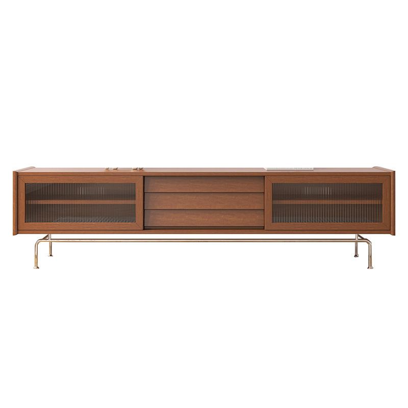 Scandinavian TV Stand Console Solid Wood TV Console for Living Room Clearhalo 'furn' 'furn_tv_stands_entertainment_centers' 'Furniture' 'Living Room Furniture' 'TV Stands & Entertainment Centers' 'TV Stands & Media Storage Furniture' 'tv_stands_entertainment_centers' 1200x1200_0c79278c-eefc-4774-ba1f-e7418478d098