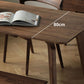 1/3/5 pezzi Set da pranzo per rettangolo in legno massiccio moderno per casa