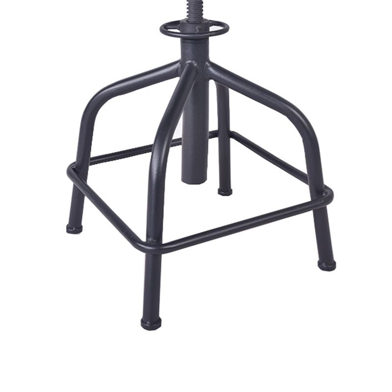 Industrial Dining Chair Adjustable Height Chair with Metal Legs Clearhalo 'Dining Chairs' 'Dining Tables & Seating' 'dining_chair' 'furn' 'furn_dining_chair' 'Furniture' 'furniture_dining_chair' 'Kitchen & Dining Furniture' 1200x1200_0c7b0e50-dde5-481f-b2af-deefd6a1da2f