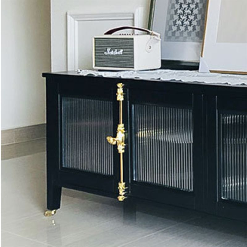 Modern Metal TV Media Stand Enclosed Storage TV Console for Living Room Clearhalo 'furn' 'furn_tv_stands_entertainment_centers' 'Furniture' 'Living Room Furniture' 'TV Stands & Entertainment Centers' 'TV Stands & Media Storage Furniture' 'tv_stands_entertainment_centers' 1200x1200_0c7b20d7-95fe-4c94-b286-972fdc9aaa0d
