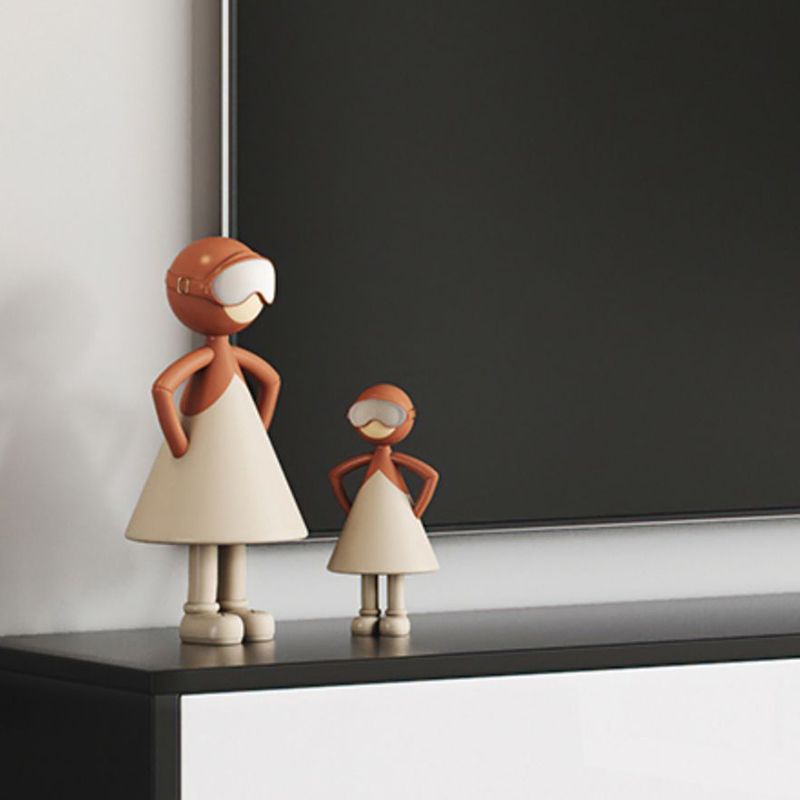 Cabinet télévisé en bois Modern Minimalist Home Open TV Stand Console