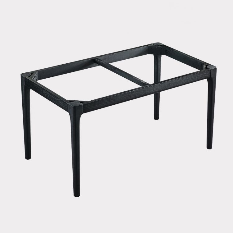 Minimalist Style Dining Table Set with Rectangle Shape Table and Padded Chairs Clearhalo 'Dining Room Sets' 'Dining Tables & Seating' 'dining_room_set' 'furn' 'furn_dining_room_set' 'Furniture' 'furniture_dining_room_set' 'Kitchen & Dining Furniture' 'kitchen&dining_furn' 'kitchen' 1200x1200_0c7d12cd-9433-4485-b5d1-c124024ed386