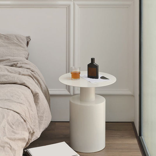 Moderner Metallnachttisch unteres Regal Nachttschrank für Schlafzimmer