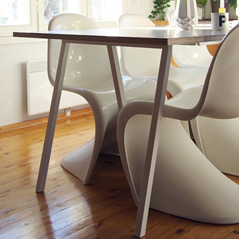 Simple Standard Sintered Stone Top Dining Table Rectangle Shape Dining Table with 6 Legs Base Clearhalo ' dining_table' 'Dining Tables & Seating' 'Dining Tables' 'furn' 'furn_dining_table' 'Furniture' 'furniture_dining_table' 'Kitchen & Dining Furniture' 'kitchen&dining_furn' 'kitchen' 'kitchen_dining_table' 1200x1200_0c810867-4688-40a4-a481-802aee0a6da3