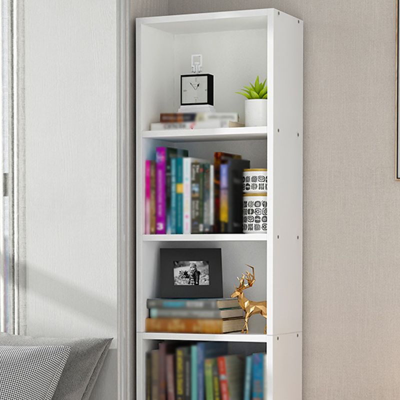 White and Natural Standard Bookshelf Manufactured Wood Bookshelf for Home Clearhalo 'Bookcases' 'Furniture' 'furniture_bookcases' 'kitchen' 'kitchen_bookcases' 'Living Room Furniture' 'Office Furniture' 1200x1200_0c854176-5fa7-492c-85f4-d16cd7e08f8a