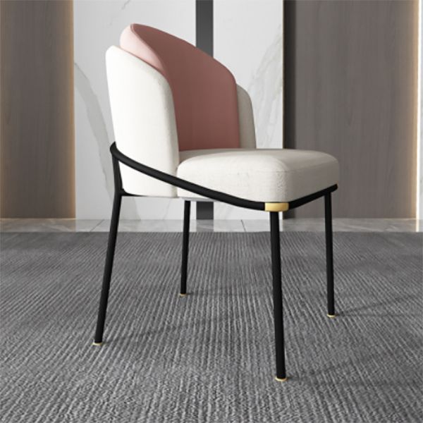 Fabric Dining Side Chair Contemporary Style Dining Chair for Dining Room Clearhalo 'Dining Chairs' 'Dining Tables & Seating' 'dining_chair' 'furn' 'furn_dining_chair' 'Furniture' 'furniture_dining_chair' 'Kitchen & Dining Furniture' 1200x1200_0c86d5cd-085e-45e0-8d20-0078e3447553