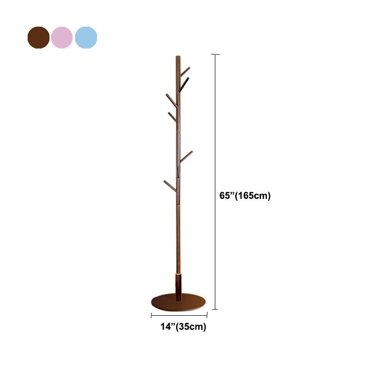 Moderner Kleiderbügel Holzeingangs -Kit Freiständige Katastange