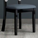 Home Contemporary Side Chair Open Back Upholstered Wood Dining Room Chair (Set of 2) Clearhalo ' kitchen&dining_furn' 'Dining Chairs' 'Dining Tables & Seating' 'dining_chair' 'furn' 'furn_dining_chair' 'Furniture' 'furniture_dining_chair' 'Kitchen & Dining Furniture' 'kitchen' 1200x1200_0c894424-f02b-4f5f-b3b7-c7d2ca3dd187