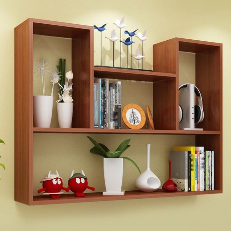 Wall Mounted Bookshelf Scandinavian Style Bookcase for Study Room and Office Clearhalo 'Bookcases' 'furn' 'furn_bookcases' 'Furniture' 'furniture_bookcases' 'Office Furniture' 1200x1200_0c897612-428a-4995-889d-e8d11d9323a4