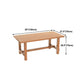 Solid Wood Dining Table Modern Rectangle Table with Trestle Base Clearhalo ' dining_table' 'Dining Tables & Seating' 'Dining Tables' 'furn' 'furn_dining_table' 'Furniture' 'furniture_dining_table' 'Kitchen & Dining Furniture' 'kitchen&dining_furn' 'kitchen' 'kitchen_dining_table' 1200x1200_0c8b4916-0792-49d0-a933-4f64667efebf