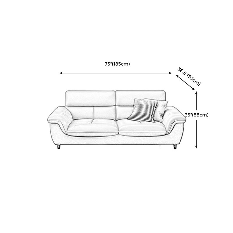 Soggiorno in pelle vera e propria del soggiorno.