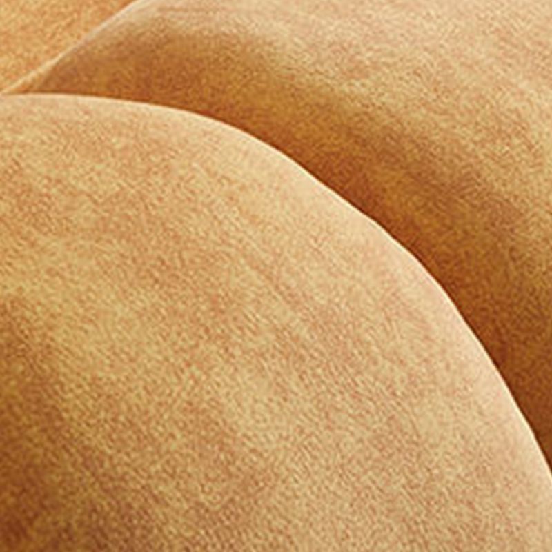 Modern Velvet / Wool Blend Accent Chair, 100 Wide Fixed Back Chair and Ottoman Clearhalo 'Accent Chairs' 'accent_chairs' 'Chairs & Seating' 'furn' 'furn_accent_chairs' 'Furniture' 'Living Room Furniture' 1200x1200_0c9922a0-9f49-4499-baee-50b5c060bb1b