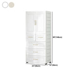 Moderne Stil Plastikgarderobe Tuchstange enthalten Kleiderschrankschrank