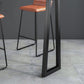 Black and Metal Base Table Rectangle Industrial Sintered Stone Bar Table Clearhalo 'Bar Furniture' 'Bar Tables' 'bar_tables' 'furn' 'furn_bar_tables' 'Furniture' 'Kitchen & Dining Furniture' 1200x1200_0c9b3b03-8af0-42da-9cb2-d580f9661d2f