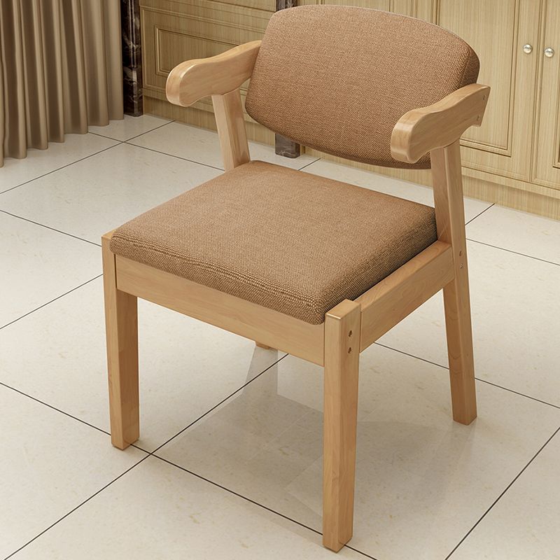 Wood Side Dining Chairs Modern Style Indoor-Outdoor Side Chair Clearhalo 'Dining Chairs' 'Dining Tables & Seating' 'dining_chair' 'furn' 'furn_dining_chair' 'Furniture' 'Kitchen & Dining Furniture' 1200x1200_0ca36bc4-edbf-47dc-a495-5063f61a8770