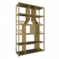 Metal Floor Wine Bottle Rack Glam Wine Bottle Holder with Shelf Clearhalo 'furn' 'furn_wine_racks' 'Furniture' 'Kitchen & Dining Furniture' 'Wine Racks' 'wine_racks' 1200x1200_0ca86165-2136-4593-9a42-ba083e384b81
