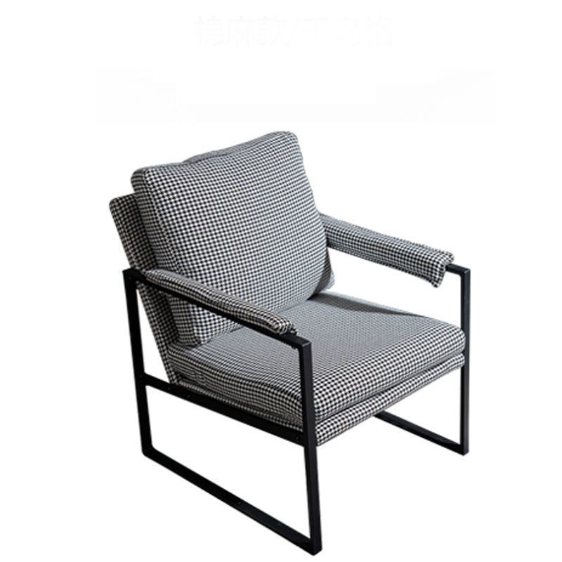 Arms Included Chair 25.5"L x 28.3"W x 31.4" H Chair for Living Room Clearhalo 'Accent Chairs' 'accent_chairs' 'Chairs & Seating' 'furn' 'furn_accent_chairs' 'Furniture' 'furniture_accent_chairs' 'Living Room Furniture' 1200x1200_0cad1240-cd7b-420b-b853-5a579a5ad3ff