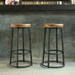 Backless Dining Stool Round Armless Bar Stool with Metal Base Clearhalo 'Bar Furniture' 'Bar Stools' 'bar_stools' 'furn' 'furn_bar_stools' 'Furniture' 'Kitchen & Dining Furniture' 1200x1200_0cad5ab8-5475-4857-8cd4-b737de9ba788