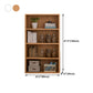 Modern Bookshelf Engineer Wood Standard Bookcase for Home Office Clearhalo 'Bookcases' 'furn' 'furn_bookcases' 'Furniture' 'furniture_bookcases' 'Office Furniture' 1200x1200_0caf6665-04ad-4f0b-8e8f-feaf924f37bf