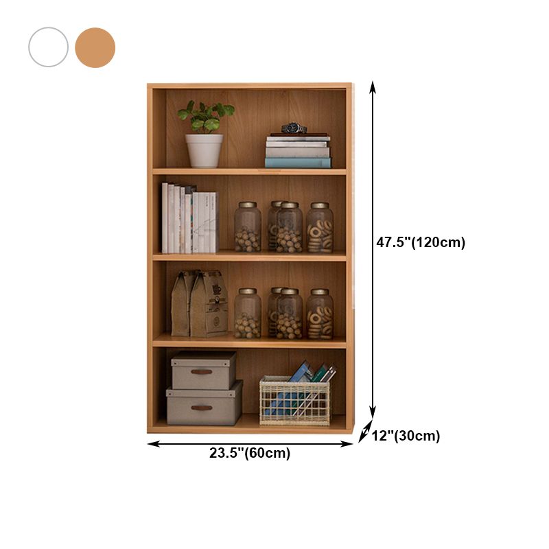 Modern Bookshelf Engineer Wood Standard Bookcase for Home Office Clearhalo 'Bookcases' 'furn' 'furn_bookcases' 'Furniture' 'furniture_bookcases' 'Office Furniture' 1200x1200_0caf6665-04ad-4f0b-8e8f-feaf924f37bf