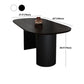 Oval Double Pedestal Modern Dining Table Fixed Table with Solid Wood Clearhalo 'Dining Tables & Seating' 'Dining Tables' 'dining_table' 'furn' 'furn_dining_table' 'Furniture' 'furniture_dining_table' 'Kitchen & Dining Furniture' 'kitchen' 'kitchen_dining_table' 1200x1200_0cb3915d-0c3f-4e0d-adad-ef4da19213c4