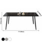 Contemporary Rectangle Dining Table Sintered Stone Table with 4 Legs for Home Kitchen Dinner Clearhalo ' dining_table' 'Dining Tables & Seating' 'Dining Tables' 'furn' 'furn_dining_table' 'Furniture' 'furniture_dining_table' 'Kitchen & Dining Furniture' 'kitchen&dining_furn' 'kitchen' 'kitchen_dining_table' 1200x1200_0cb4dd9e-9911-411d-90a8-c2cfd5a1c474
