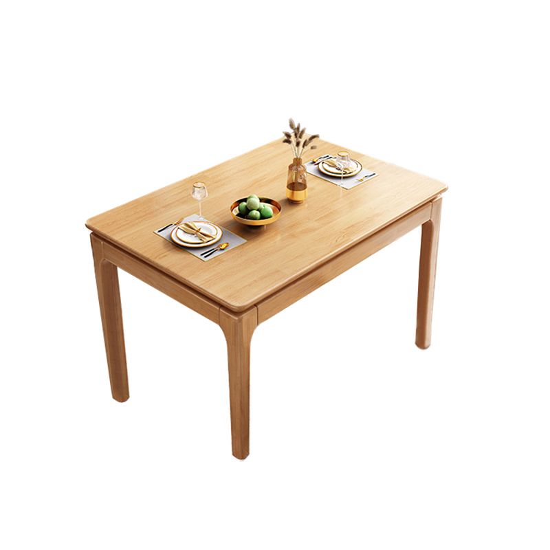Rectangle 4-foot Dining Room Collection Midcentury Style Dining Table for Home Clearhalo ' dining_table' 'Dining Tables & Seating' 'Dining Tables' 'furn' 'furn_dining_table' 'Furniture' 'furniture_dining_table' 'Kitchen & Dining Furniture' 'kitchen&dining_furn' 'kitchen' 'kitchen_dining_table' 1200x1200_0cb691ba-8ad8-49a9-8c0f-2078399e81e9