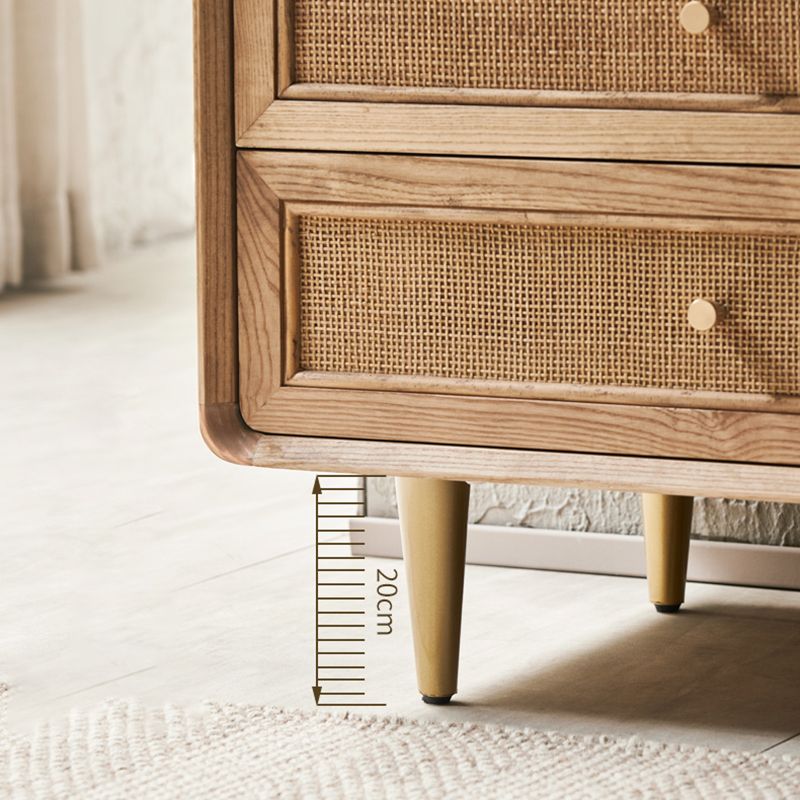 Modern Storage Chox Dresser Cofre de almacenamiento de madera sólida para dormitorio