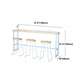 Modern Rectangle Bar Table Wood Bar Height Table with Iron Base in White, Only Table Clearhalo 'Bar Furniture' 'Bar Tables' 'bar_tables' 'furn' 'furn_bar_tables' 'Furniture' 'furniture_bar_tables' 'Kitchen & Dining Furniture' 'kitchen&dining_furn' 'kitchen' 1200x1200_0cbe8a0d-1371-4288-9e4a-3f0bc3c00b00
