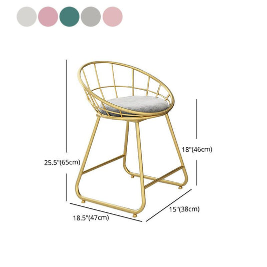 Nordic Design Upholstered Side Chairs Armless Open Back Chairs for Home Clearhalo 'Dining Chairs' 'Dining Tables & Seating' 'dining_chair' 'furn' 'furn_dining_chair' 'Furniture' 'furniture_dining_chair' 'Kitchen & Dining Furniture' 1200x1200_0cc1fd06-2891-4754-8e6e-fdd6ba2e8fa2