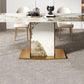 Nordique 1/2/4/5/7/9 Pièces meubles Rectangle Table à manger en pierre