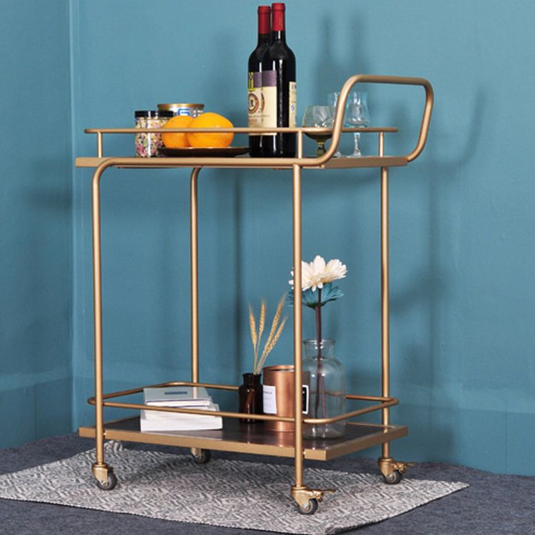 ホームダイニング準備テーブルキャスター付きモダンな長方形の準備テーブル