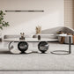 Simple Abstract Coffee Table Slate Top Geometric Coffee Coffee or End Table Clearhalo 'Coffee & Accent Tables' 'Coffee Tables' 'coffee_tables' 'furn' 'furn_coffee_tables' 'Furniture' 'Living Room Furniture' 1200x1200_0cc4517c-0f34-4af1-a909-203d0a50efea