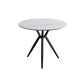Modern Style Round Dining Table Sintered Stone Table with Metal Base for Home Use Clearhalo ' dining_table' 'Dining Tables & Seating' 'Dining Tables' 'furn' 'furn_dining_table' 'Furniture' 'furniture_dining_table' 'Kitchen & Dining Furniture' 'kitchen&dining_furn' 'kitchen' 'kitchen_dining_table' 1200x1200_0cc59fbc-4493-4422-97f7-b3cfce320d3c