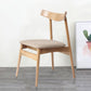 Scandinavian White Oak Open Side Chair Light Color Wood Dining Chair with Natural Legs Clearhalo ' kitchen&dining_furn' 'Dining Chairs' 'Dining Tables & Seating' 'dining_chair' 'Furniture' 'furniture_dining_chair' 'Kitchen & Dining Furniture' 'kitchen' 1200x1200_0cc61348-c8b5-4b63-8159-f2cc7e1af102