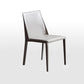 Contemporary Dining Side Chair Leather Brasserie Armless Solid Back Chair Clearhalo ' kitchen&dining_furn' 'Dining Chairs' 'Dining Tables & Seating' 'dining_chair' 'furn' 'furn_dining_chair' 'Furniture' 'furniture_dining_chair' 'Kitchen & Dining Furniture' 'kitchen' 1200x1200_0cc8280d-1944-424a-9067-fde14eac04b6