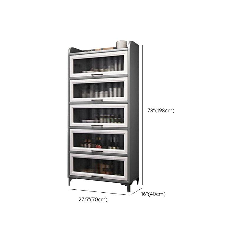 Technischer Holz Sideboard Küche Sideboard mit offener Lagerung