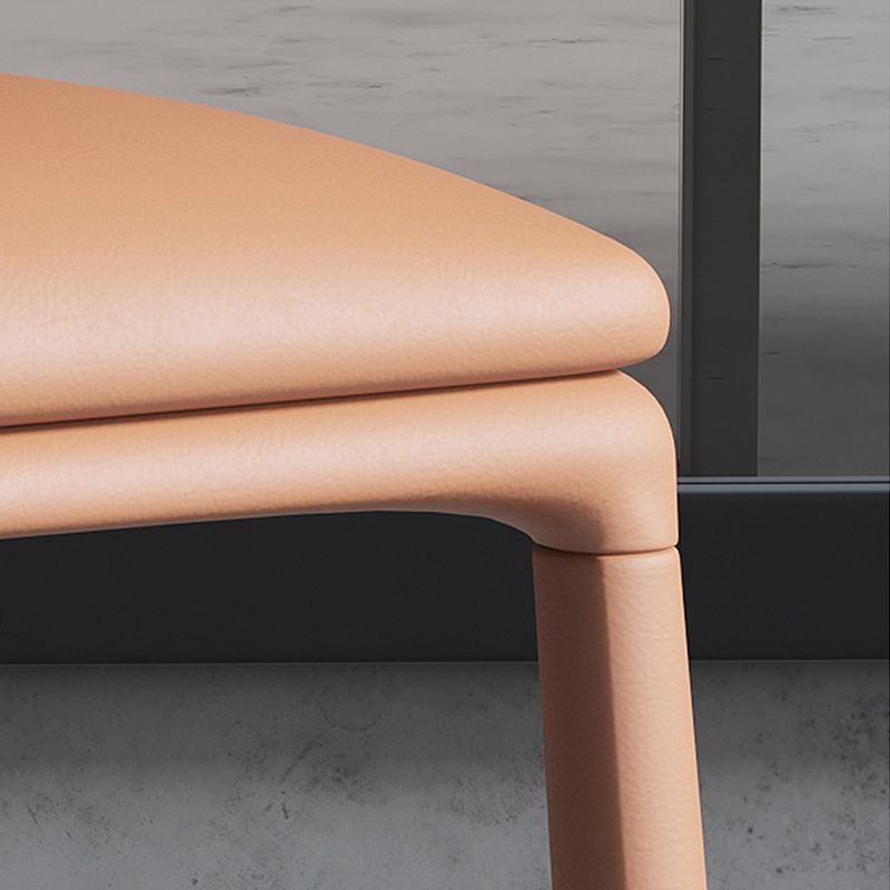 Contemporary Metal Dining Chair Dining Armless Chair for Restaurant Use Clearhalo 'Dining Chairs' 'Dining Tables & Seating' 'dining_chair' 'furn' 'furn_dining_chair' 'Furniture' 'Kitchen & Dining Furniture' 1200x1200_0cc973cd-e0b1-4171-87db-86ec8fa50c58