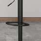 39.5" H Leather Swivel Barstool Nordic Adjustable Tall Stool for Indoor Clearhalo 'Bar Furniture' 'Bar Stools' 'bar_stools' 'furn' 'furn_bar_stools' 'furniture_bar_stools' 'Kitchen & Dining Furniture' 'kitchen&dining_furn' 'kitchen' 'kitchen_furn' Furniture' 1200x1200_0ccd4412-2a8c-405b-9bdc-5b0e3c75bef4