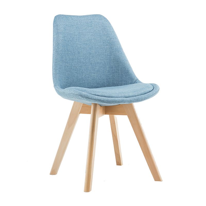 Scandinavian Upholstered Home Side Chair Parsons Matte Finish Dining Chair Clearhalo ' kitchen&dining_furn' 'Dining Chairs' 'Dining Tables & Seating' 'dining_chair' 'Furniture' 'furniture_dining_chair' 'Kitchen & Dining Furniture' 'kitchen' 1200x1200_0cd22820-8eab-48ac-b415-7e258db885e2